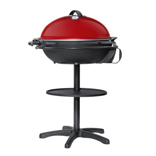 Steba - Stående Grill med Lock Röd/Svart