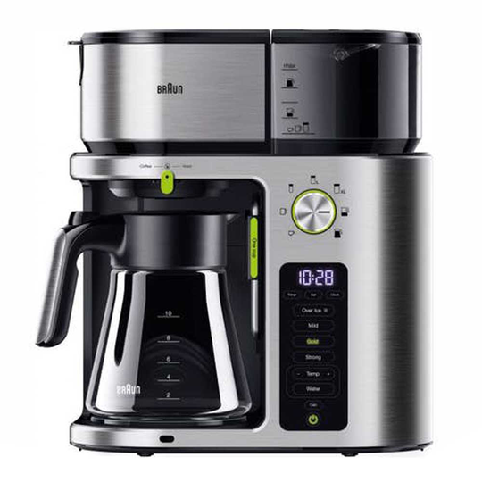 BRAUN - MultiServe Kaffebryggare KF9050BK Rostfri/Svart