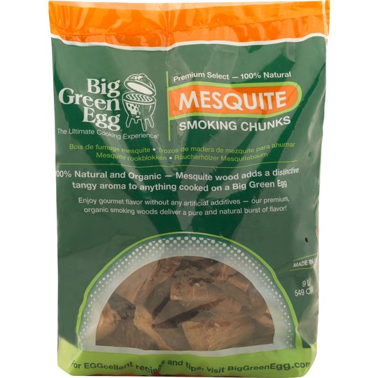 Big Green Egg Rökflis i mesquite-trä