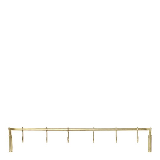 Ferm Living - Rod Redskapsställ 6 krokar Mässing