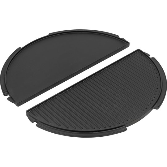 Big Green Egg Halv vändbar grillplatta, XL