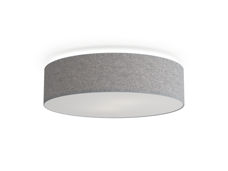 Soft Plafond Ø44 cm Grå ull