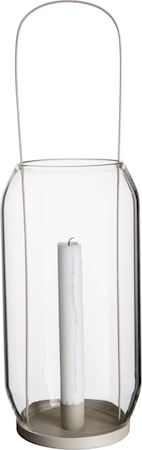 Lykta för Kronljus Beige 40 cm