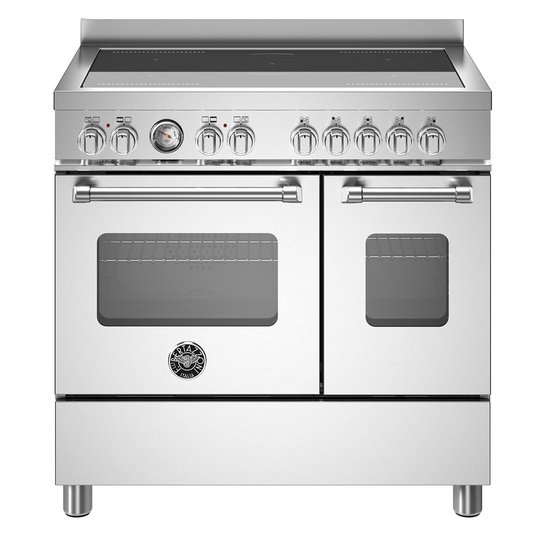 Bertazzoni MAS95I2EXT Master induktionsspis med singelugn, 90 cm, rostfritt stål