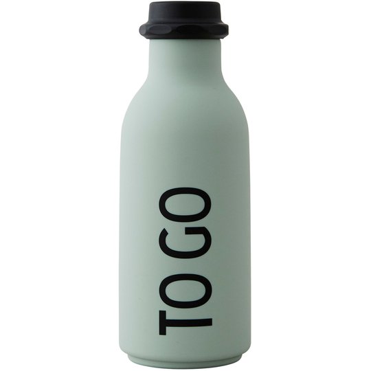 Design Letters TO GO vattenflaska 500 ml., Ljusgrön