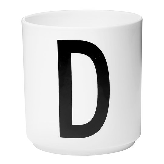 Design Letters - Design Letters Mugg D Vit