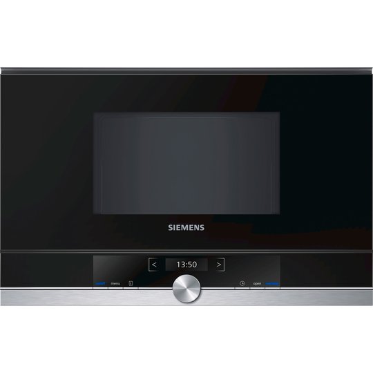 Siemens iQ700 Inbyggd mikrovågsugn vänsterhängd, BF634LGS1
