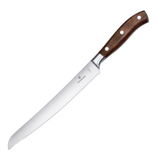 Victorinox - Grand Maitre Brödkniv 23 cm smidd tandad med rosenträhandtag