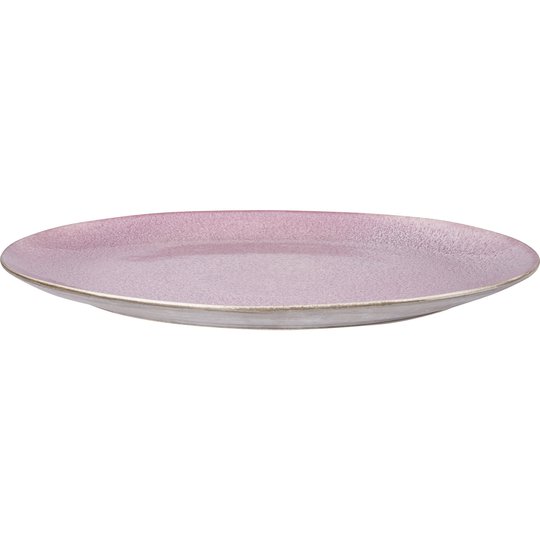 Bitz Fat Oval Grå Rosa