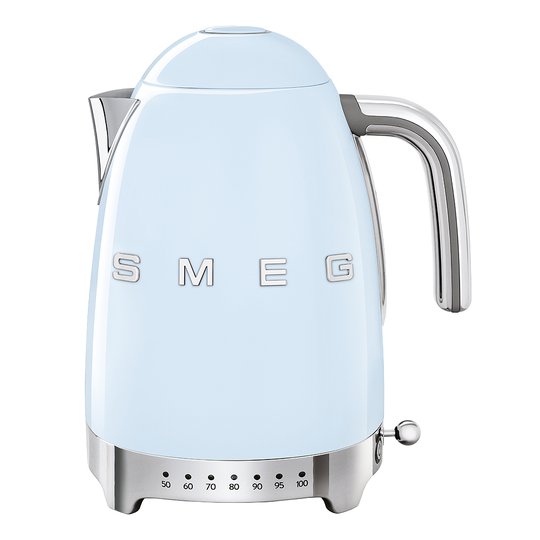 Smeg - 50's Style Vattenkokare variabel temperatur 1,7 L Blå