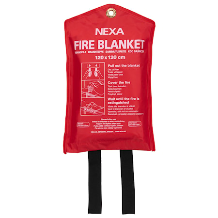 Nexa Fire & Safety BF-120 Brandfilt rÃ¶d 120x120