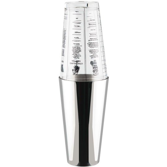 Dorre Boston shaker rostfrittstål /glas rymd 7 dl