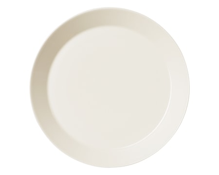 Teema tallrik 23 cm vit