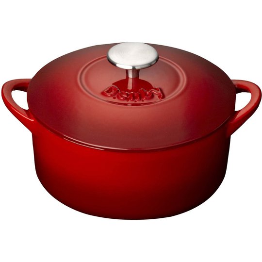 Denby Pomegranate Rund Gjutjärnsgryta 20 cm 2,4 l