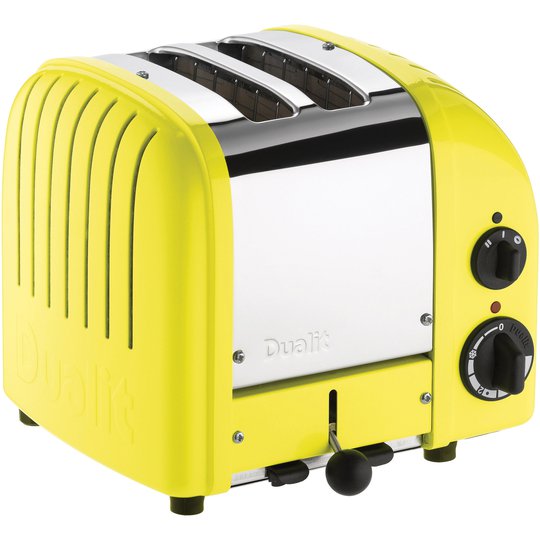 Dualit Brödrost Classic 2-skivor Citrusgul