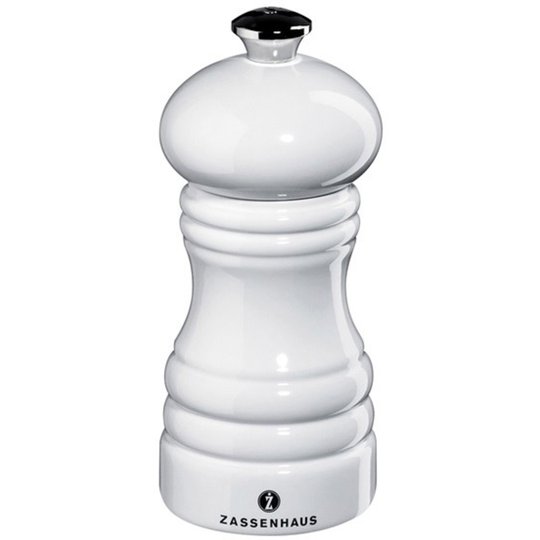Zassenhaus Berlin Pepparkvarn 12 cm Vit Blank