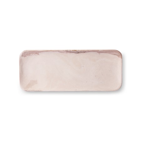 Pink Marmor Bricka
