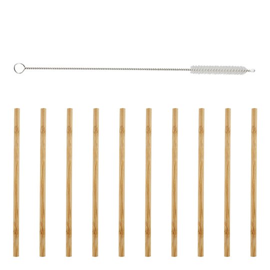 Dorre - Bambi Sugrör Bambu 10-pack