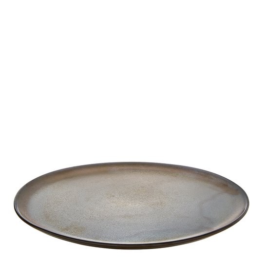 Aida - Raw Tallrik 28 cm Metallic Brown