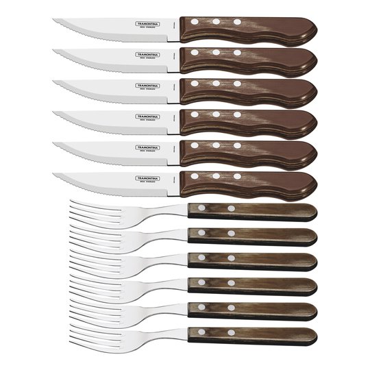 Tramontina Churrasco Bestickset, 12 delar