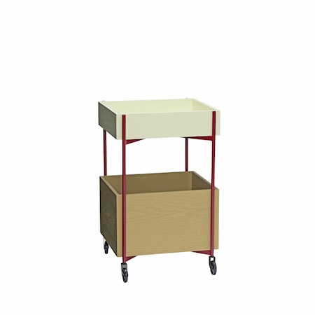 Fresh Trolley Khaki/Burgundy