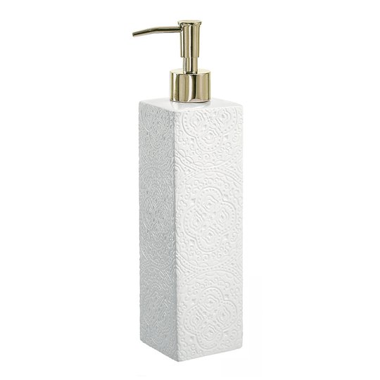 Cult Design - Kub Orient Diskmedelspump 25 cm Vit/Guld
