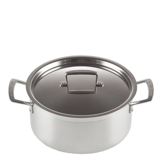 Le Creuset - Le Creuset 3Ply Gryta Låg med lock 24 cm 5,3 L