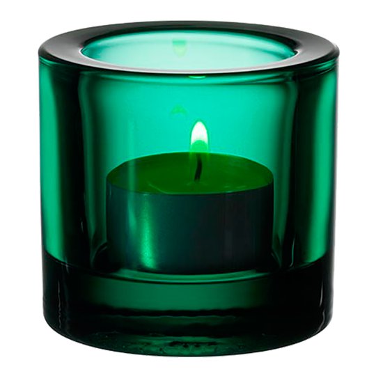 Iittala - Kivi Ljuslykta 6 cm Smaragd