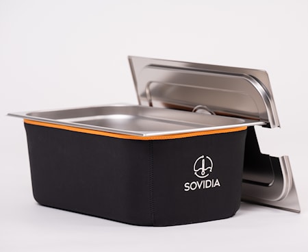 Isolerad Sous vide-kantin med Lock 28l Svart
