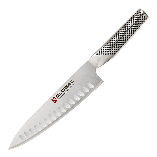 Global - G-96/AN 35 år Kockkniv Oliv 19 cm