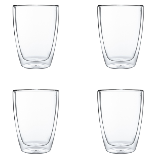 Mareld Dubbelväggat Latteglas 4-pack, large