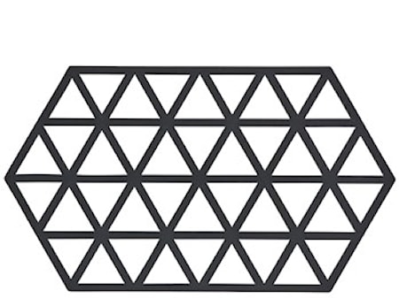 Triangles Grytunderlägg Svart 24x14 cm