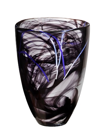 Contrast Svart Vas 20cm