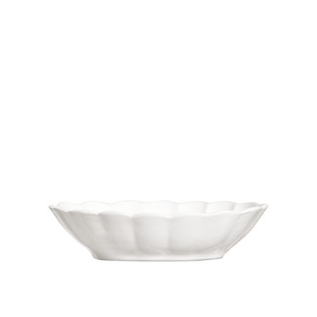 Oyster Skål Vit 23x18 cm