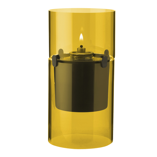 Stelton - Hurricane Ljuslykta Amber