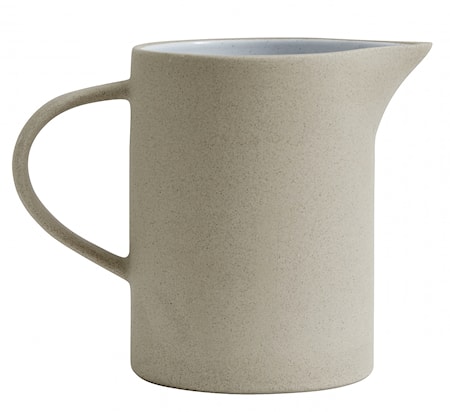 Tillbringare Stengods Beige/Vit