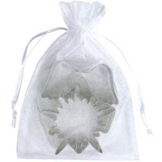 Städter Kakformar i Presentpåse Snöflinga/Änglavin