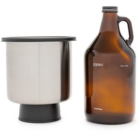 Cold Brew kaffekit 1,9 L Stål