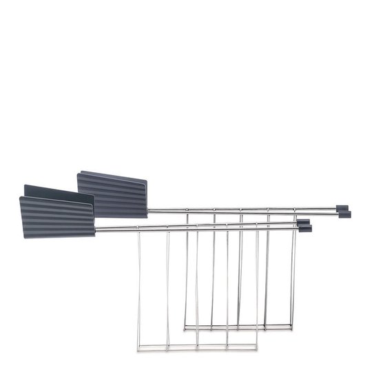 Alessi - Plissé Toastgaller Grå