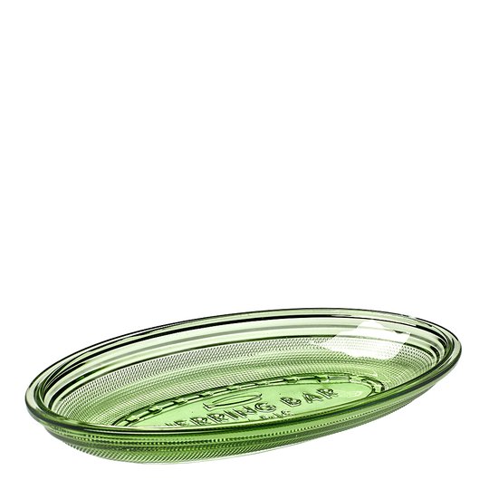 Serax - Serax Fish & Fish Serveringsfat oval 26x14 cm Grön