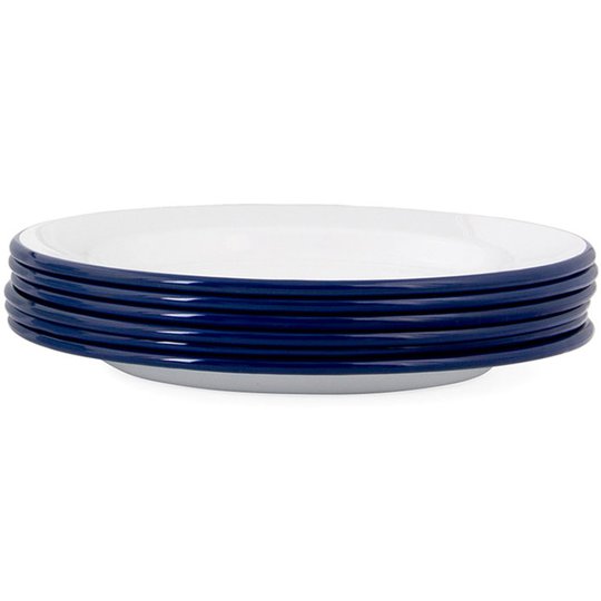 Kockums Jernverk Tallriksset 6 st, Vit