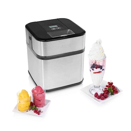 Glassmaskin Rostfri 1,5L LCD