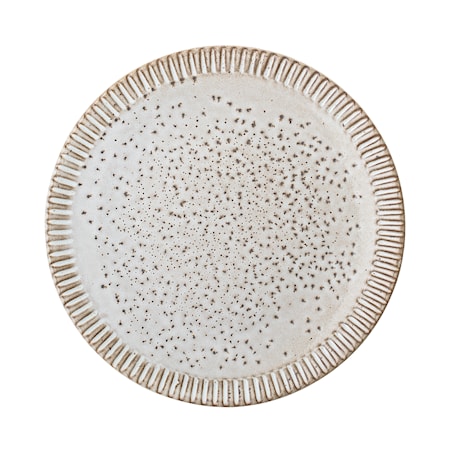 Thea Tallrik Stengods Grå 20cm