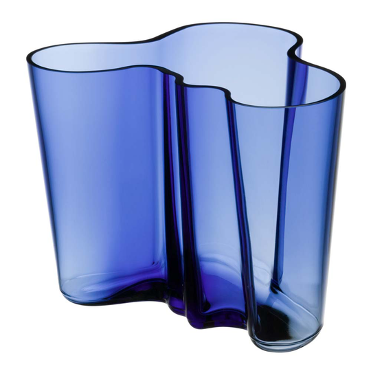 Iittala - Alvar Aalto Collection Vas 16 cm Ultramarin Blå