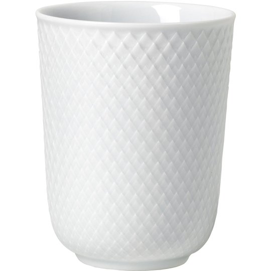 Lyngby Porcelæn Rhombe Mugg 33 cl Vit