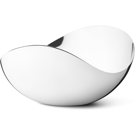 Georg Jensen BLOOM Skål Rostfritt Stål, Stor