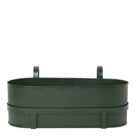 Ferm Living - Bau Balkonglåda 20x45x27,5 cm Grön