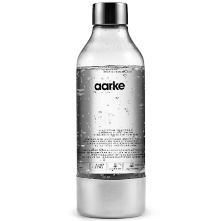 Aarke PET Water Bottle - Polished Steel