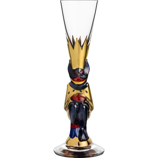 Orrefors Nobel Snapsglas Guld 4 cl