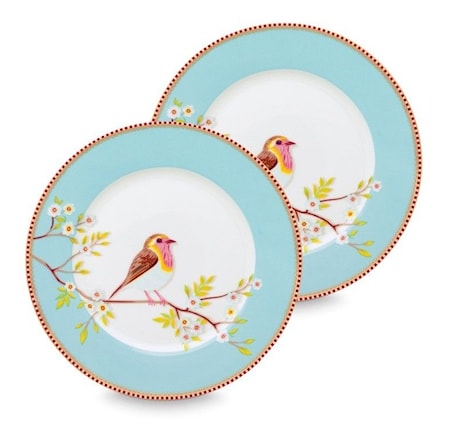 Early Bird Tallrikar Blå 21cm 2-pack
